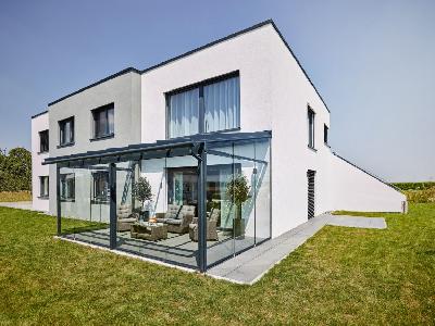 Tischlerei Miebach Engelskirchen liefert montiert Terrassendach von SDL Atrium plus sl22 ref01558 017 ci2018 | Zum Vergrößern anklicken