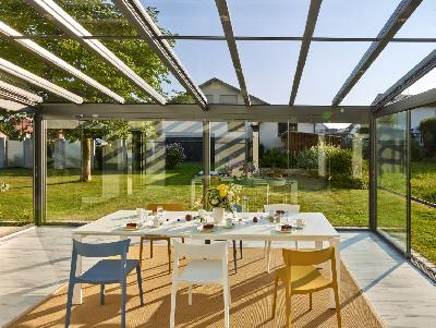 Tischlerei Miebach Engelskirchen liefert montiert Terrassendach von SDL atrium plus sl25 ref01051 295 2 | Zum Vergrößern anklicken