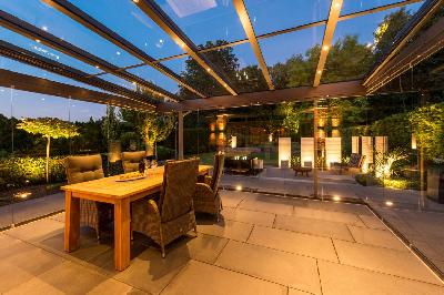 Tischlerei Miebach liefert montiert Terrassendach von Solarlux Glashaus sdl atrium plus sl25 ref01052 717 | Zum Vergrößern anklicken