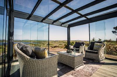 Tischlerei Miebach liefert montiert Terrassendach von Solarlux Glashaus sdl acubis sl20e ref01604 29 | Zum Vergrößern anklicken